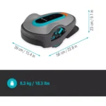 Tondeuse robot Gardena Sileno Life 750 – 15101-20 – Image 2