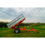 Remorque Basculante Boxer HT12 – Hydraulique, 150×90 cm, Côtés Rabattables – Image 10