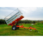 Remorque Basculante Boxer HT12 – Hydraulique, 150×90 cm, Côtés Rabattables – Image 12