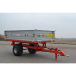 Remorque Basculante Agricole pour Tracteur Compact – Modèles HT15, HT25 – Image 4