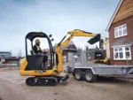 Mini Pelle hydraulique JCB 8014 CTS avec Remorque et 4 Godets Pelle – Image 2